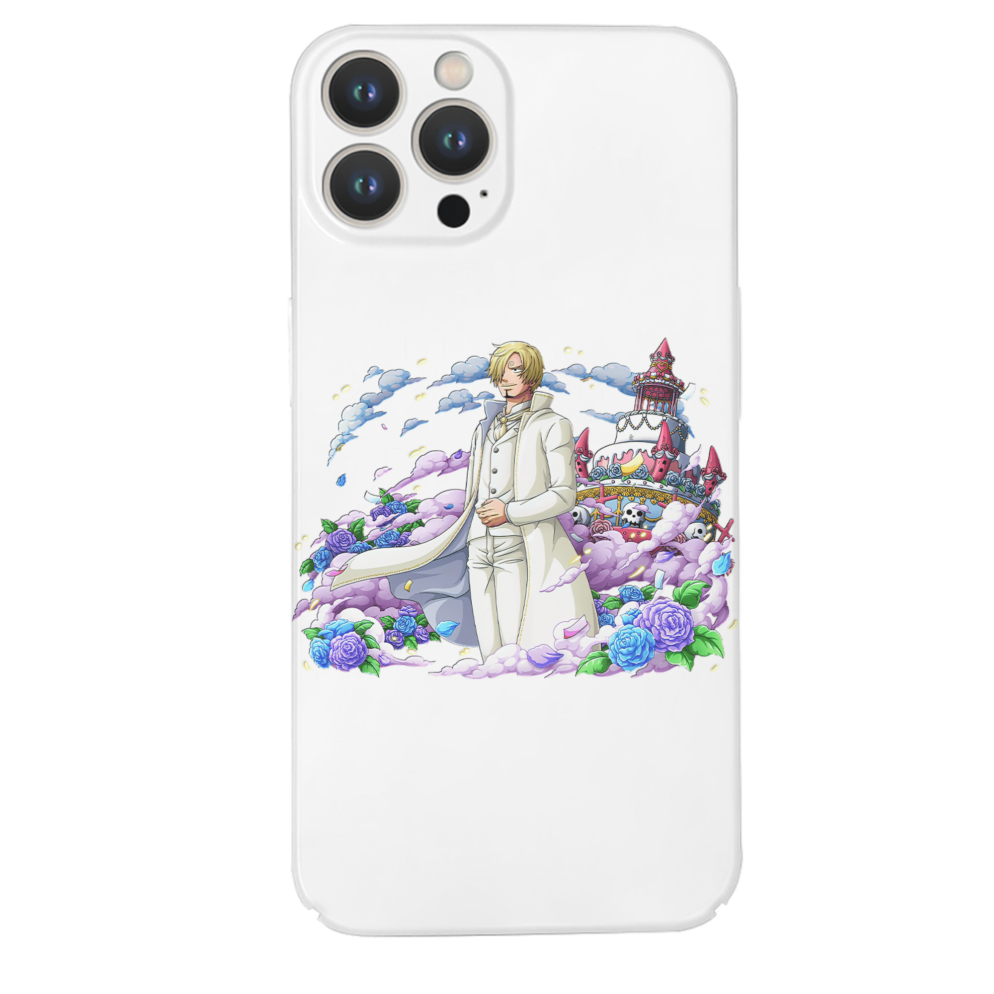 （画像用） ワンピース サンジ ONE PIECE Sanji 【iPhone 14シリーズ対応】ハードケース